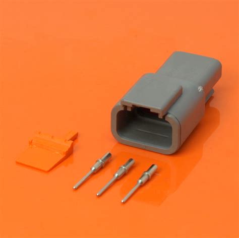 Deutsch Dtm Series Way Receptacle Connector Kit Dtm P Way