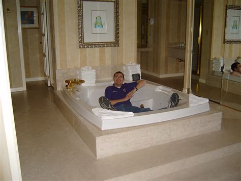 Suite In Ballys Las Vegas Posing In The Jacuzzi In Our Su Flickr