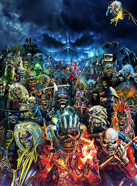 Magictorch Illustration And Motion Metal Hammer Iron Maiden