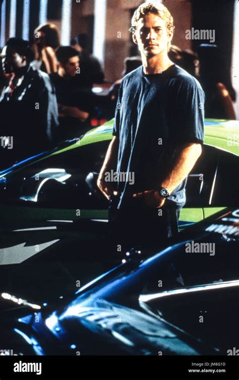 fast and the furious, paul walker, 2001 Stock Photo - Alamy