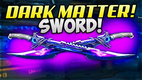 Black Ops 3 Dark Matter Sword Unlocked Part 2 Call Of Duty