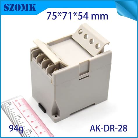 4 Pcs Lot Abs Din Rail Enclosures For Electronics Abs Din Rail Housing