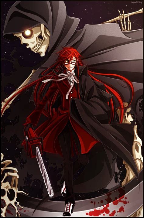 Grell Sutcliff | Black butler, Black butler anime, Black butler grell