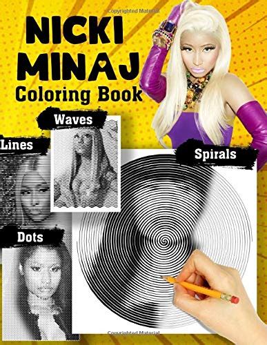 Nicki Minaj Dots Lines Spirals Waves Coloring Book A Brand New Type Of