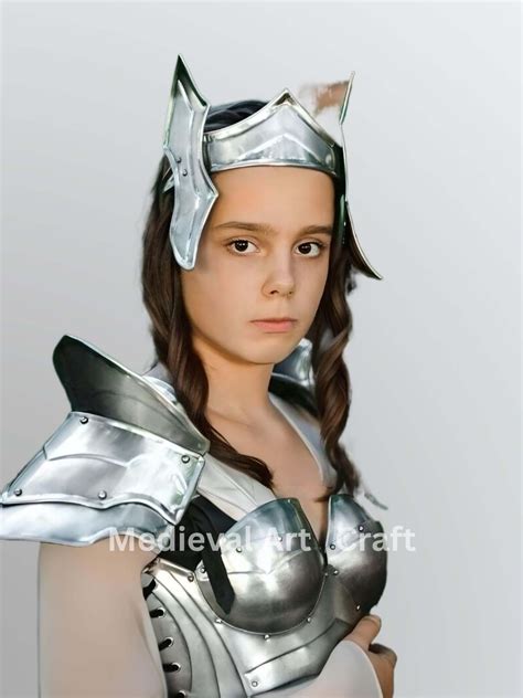 Medieval Ancient Cuirass Armor Brave Lady Armor Costume Cosplay Larp Christmas T Etsy