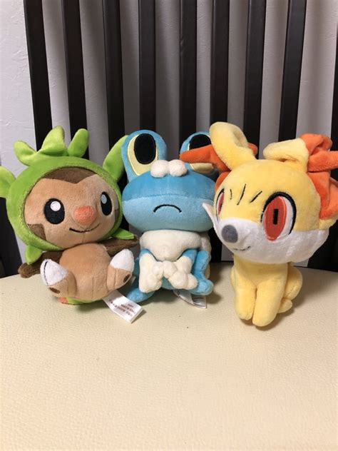 ポケモンセンター ぬいぐるみ ハリマロン フォッコ ケロマツ三体セットポケットモンスター｜売買されたオークション情報、yahooの商品情報