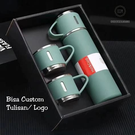 Jual Tumbler Vacuum Flash Set Thumbler Tumblr Termos Thermos Tempat