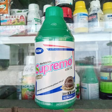 Jual Herbisida Supremo Gold 490 SL 1 Liter Shopee Indonesia