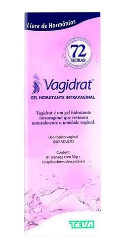 Vagidrat Gel Hidratante Intravaginal G Aplicadores Frete Gr Tis