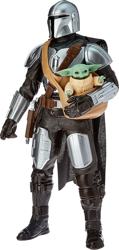 STAR WARS Figuras Eletrônicas Galactic Action The Mandalorian Grogu