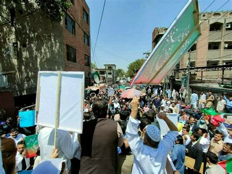 Pti Workers Mount Protests Pakistan Business Recorder