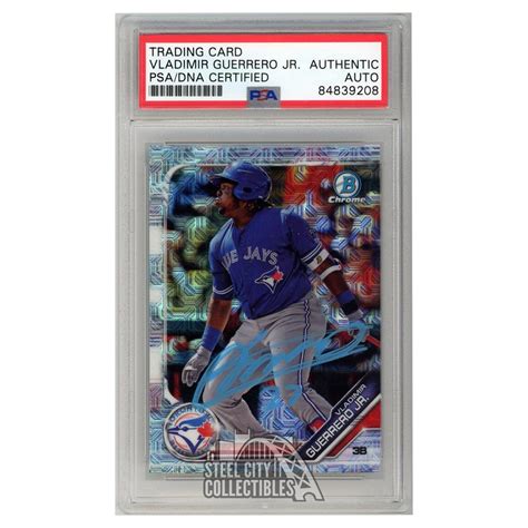 Vladimir Guerrero Jr Bowman Chrome Mega Box Autograph Card Bcp