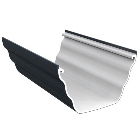 Freeflow 135mm Ogee Gutter 4 Metre Anthracite Grey Fog400ag