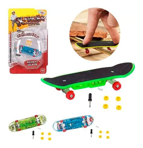 Mini Brinquedo Skate De Dedo Radical Profissional Parcelamento Sem Juros