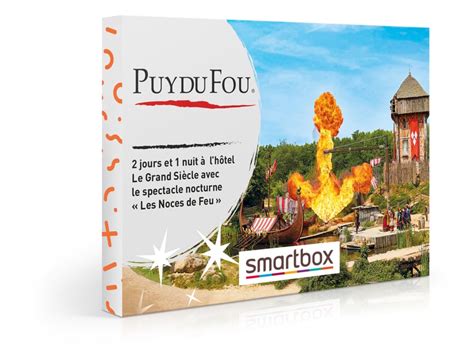 Coffret cadeau Smartbox Séjour au Puy du Fou Le grand siècle