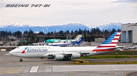 American Airlines Plane 747