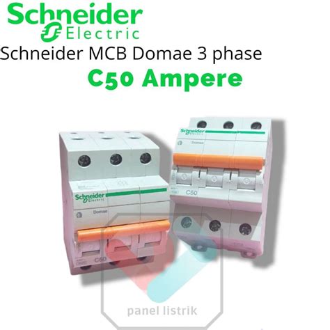 Jual Schneider Mcb 3 Phase 50a 3Phase 50a 3P 50 AMPER DOMAE AMPERE