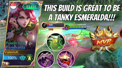 Esmeralda Tanky Build This Build Is Great To Be A Tanky