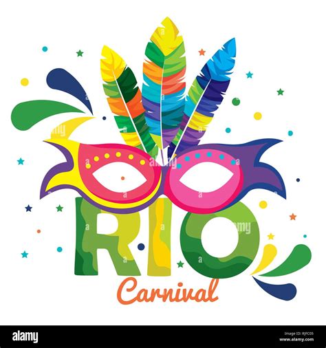 Rio Carnival Brazilian Card Stock Vector Image And Art Alamy