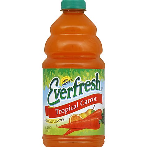 Everfresh Tropical Carrot Juice Juice And Lemonade Foodtown