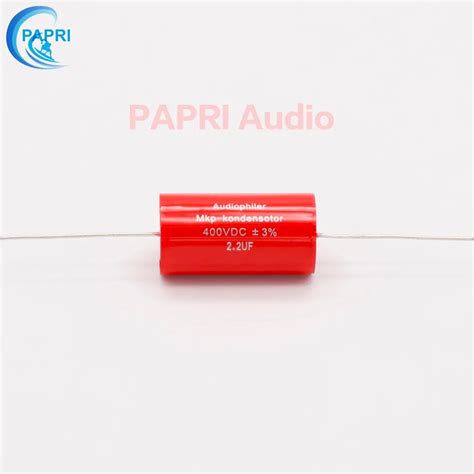 Papri Audiophiler Axial Mkp Uf Vdc Audio Grade Capacitor For Hifi