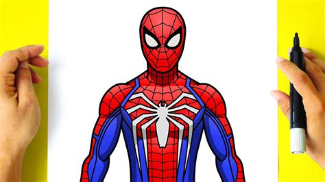 Como DESENHAR O HOMEM ARANHA PS4 Como DIBUJAR A SPIDERMAN PS4 How