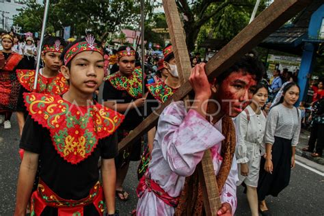 Karnaval Paskah Nasional Di Palangka Raya Antara Foto