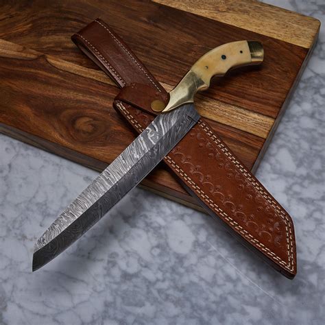 Handmade Damascus Kitchen Knife KCH 21