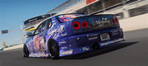 Hiromachi Nanami Itasha Nissan Skyline ER34 Uras D Spec GTA5 Mods