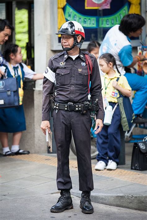 Thailand Fashion Police Uniforms Style