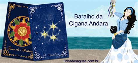 Baralho Da Cigana Andara As Estrelas Carta 16 Linha Das Águas