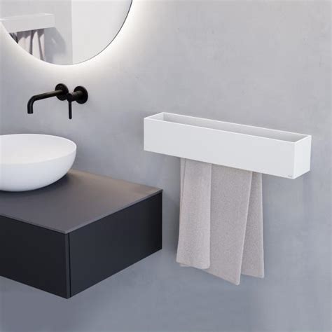 Viverso AGA Design U Towel Bar Matt White AU4660WM REUTER