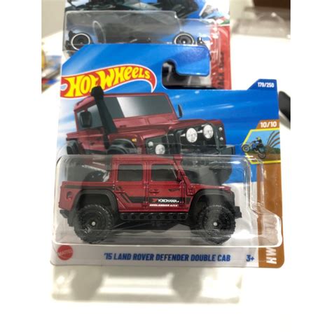 Hot Wheels SHORT CARD 15 LAND ROVER DEFENDER DOUBLE CAB YOKOHAMA Shopee Malaysia