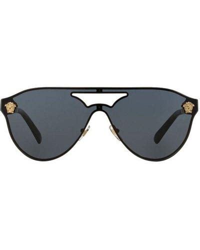 Blue Versace Eyewear Sunglasses For Women Lyst