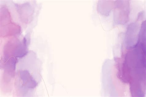 Fundo Abstrato Aquarela Roxo Vetor Premium