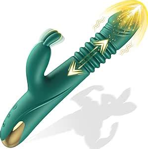 Amazon Thrusting Vibrator Rabbit Sex Toy Vibrators Thrusting Dildo Female Adult Toys