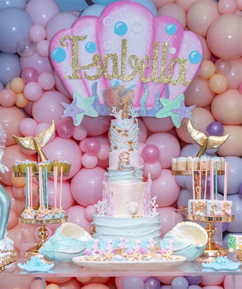 Mermaid Under The Sea Birthday Party Karas Party Ideas Sea