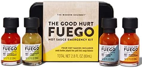 Amazon Smokehouse By Thoughtfully Gourmet Hot Sauce Gift Set Flavors Include Mango