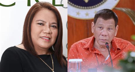 Wife Of Ex Iloilo Mayor To Duterte Get A Life Youre Running Out Of One