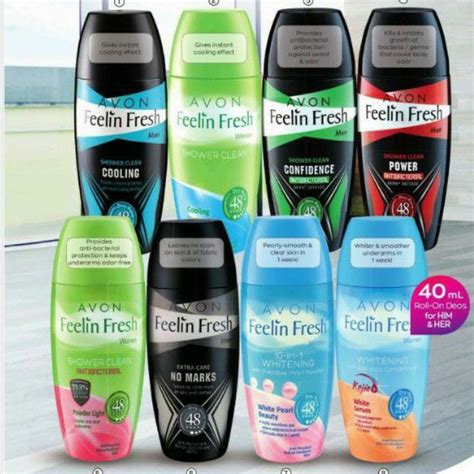 Avon Feelin Fresh Anti Perspirant Roll On Deodorants Ml Shopee