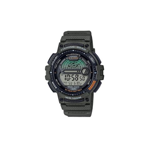 Sportowy zegarek męski CASIO Sport WS 1200H 3AVEF WS1200H3AVEF Zegaris