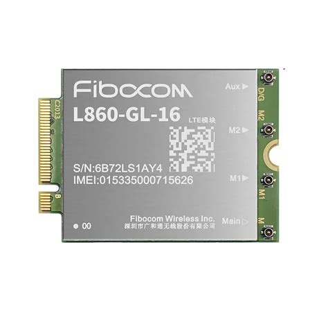 Fibocom L860 Gl Lte Cat 16物联网模块l860 gl Fdd lte Tdd 4g Lte模块cat16 M 2