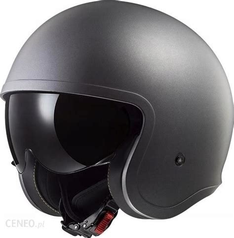 Kask Motocyklowy Ls Of Spitfire Solid Matt Titan Opinie I Ceny Na