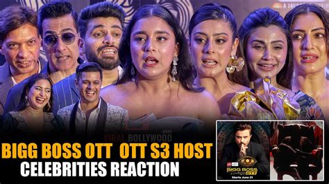 Celebrities Reaction On Anil Kapoor After Replacing Salman Khan As Bigg Boss Ott S3 Host Youtube