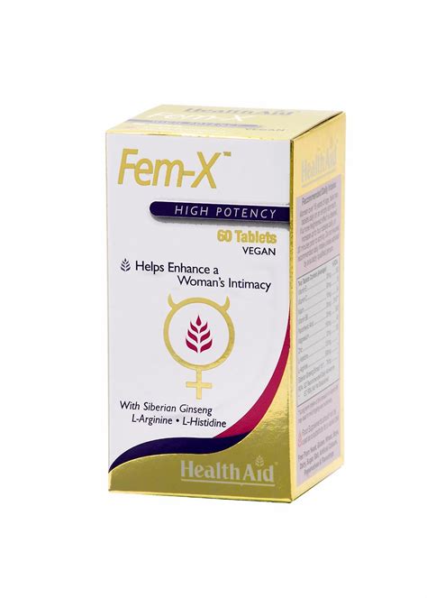 Health Aid Fem X 60 Tablets Fruugo Us