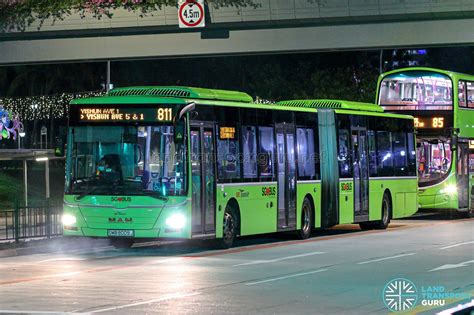 Bus 811 SBS Transit MAN A24 SMB8009J Land Transport Guru