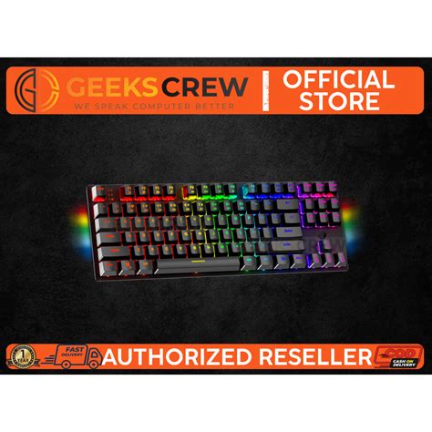 Fantech MAXFIT87 MK856 RGB Mechanical Gaming Keyboard Anti Ghosting