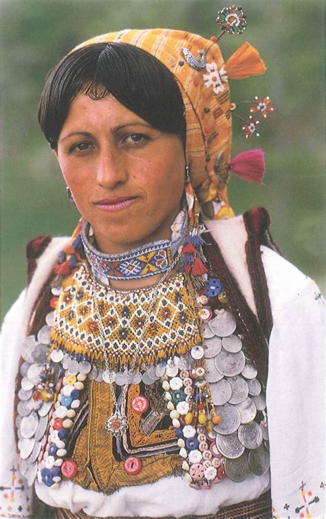 Albanian Folk Costumes Veshje Popullore Shqiptare Elbasan Area