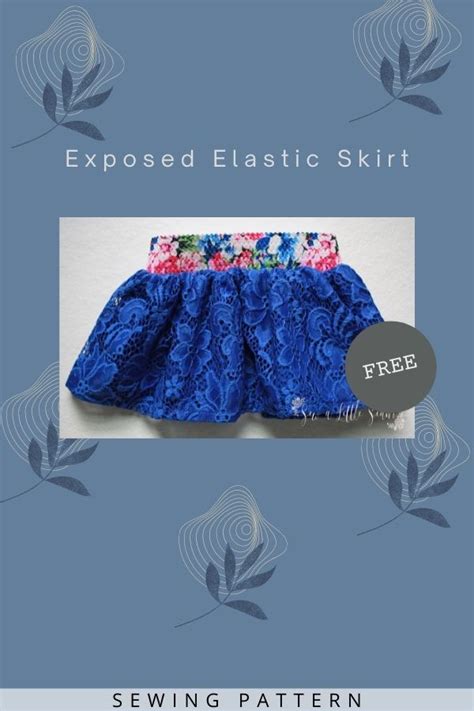 Exposed Elastic Skirt Free Sewing Tutorial Sew Modern Kids