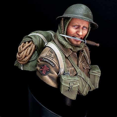 British Commandos Wwii By Carlos Tobes Fire Brush · Puttyandpaint